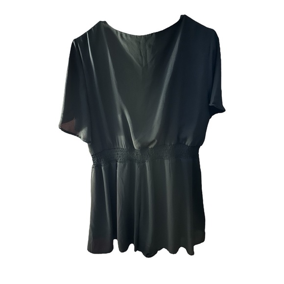 Pink Lily Black Romper Love For A Lifetime XL - Picture 6 of 15